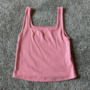 Pink old navy cropped tank